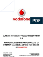 Sip PPT On Vodafone