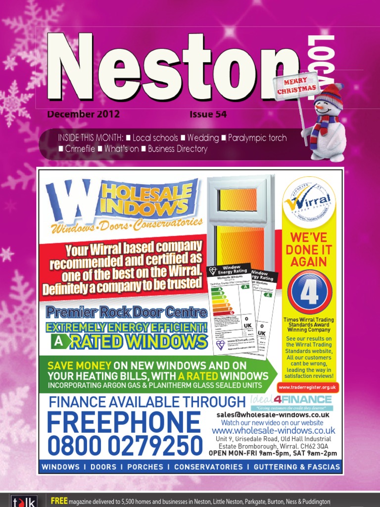 Neston Local Magazine - December 2012 | PDF | Physical Therapy | Massage
