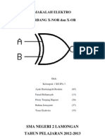 Download gerbang XNOR by Faisal Briliansyah SN115003566 doc pdf
