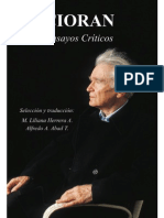 26327908 Cioran Ensayos Criticos Liliana Herrera Alfredo Abad