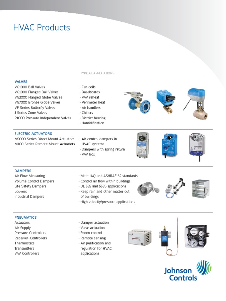 HVAC Products line card.pdf Hvac Valve