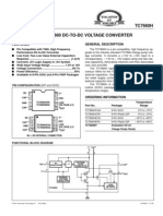 TC7660H High Frequency 7660 Dc-To-Dc Voltage Converter: Features General Description