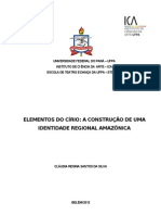 ELEMENTOS DO CÍRIO A CONSTRUÇÃO DE UMA IDENTIDADE REGIONAL AMAZÔNICA