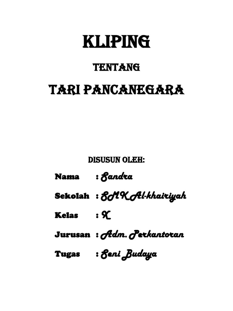 Kliping Tarian Mancanegara