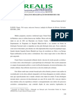 Descolonização e Desalienação Do Homem de Cor