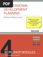 Professional Development Planning For EC Trainers - Latest Version