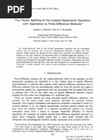 Download Steger Warming Flux Vector Splitting Method by sanal_iitb SN115034995 doc pdf