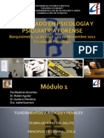 diplomado en psicología y psiquiatría forense