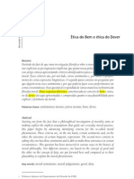 fernando_rodrigues_Ética do Bem e ética do Dever - Revista O quenos faz pensar PUC-Rio