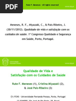 I Cong Qualidade Seguranca Saude Rute F Meneses 2 SCRIBD