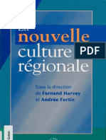 Harvey, F., Fortin, A. - La Nouvelle Culture Régionale