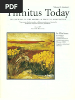 Tinnitus Today March 1998 Vol 23, No 1