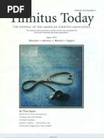 Download Tinnitus Today March 2001 Vol 26 No 1 by American Tinnitus Association SN115051643 doc pdf