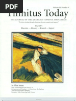 Tinnitus Today September 2001 Vol 26, No 3