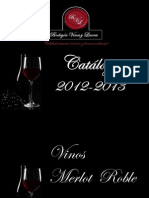 Bodegón Vinos y Licores C.A. Catalogo 1012-2013