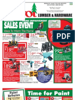 Sales Event: Lumber & Hardware