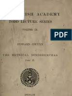 The Metrical Dindshenchas Vol 4 Edited by Edward Gwynn (1906)