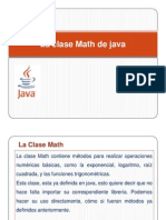 La Clase Math de Java