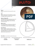 Pluto Worksheet 2