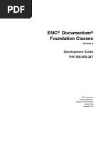 Documentum Foundation Classes Version 6 Development Guide