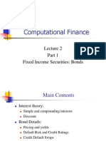 Computational Finance: Fixed Income Securities: Bonds