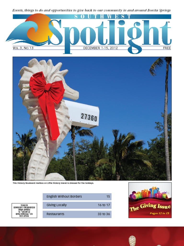 Southwest Spotlight Newspaper - December 1 Edition | PDF | Carpet ...