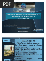 Análisis Determinístico y Probabilístico  en el Avalúo de Maquinarias y Equipos por Ing. MSc  Miguel Camacaro