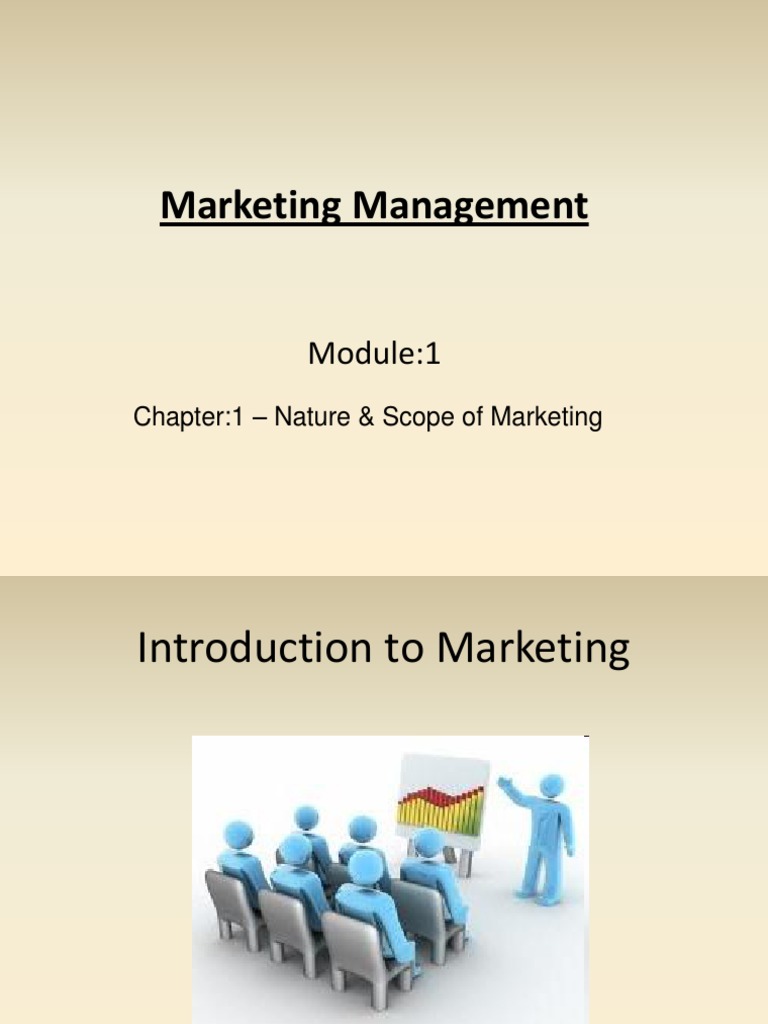 Nature and Scope of Marketing Management | PDF | Consumer Behaviour ...