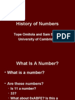 History Numbers