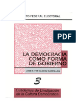 c3 La Democracia Como Forma de Gobierno