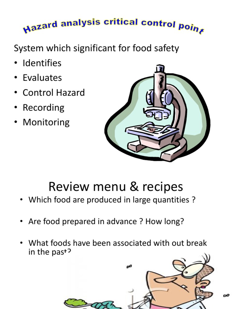 Food Safety Hazard Control System | PDF | Wellness | Science & Mathematics