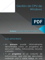 Gestión de CPU de Windows