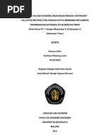 Download Analisis Valuasi Ekonomi Lingkungan Dengan Contingent Valuation Method by Andistya Oktaning Listra SN115127548 doc pdf