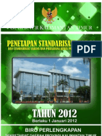 Buku Standarisasi Harga 2012