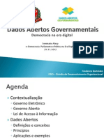 Dados Abertos Governamentais - Democracia na era digital