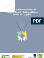Manual para La Implantación de Planes de Gestión de Diversidad en Pymes, Micropymes