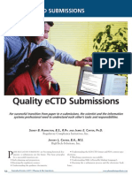 Quality eCTD Submissions