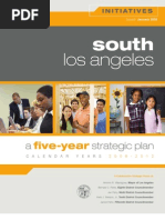 YEAR ONE: South Los Angeles Five Year Strategic Plan