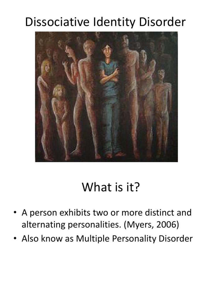 Understanding Dissociative Identity Disorder | PDF | Psychiatric ...