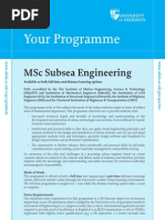 31 MSC Subsea Engineering