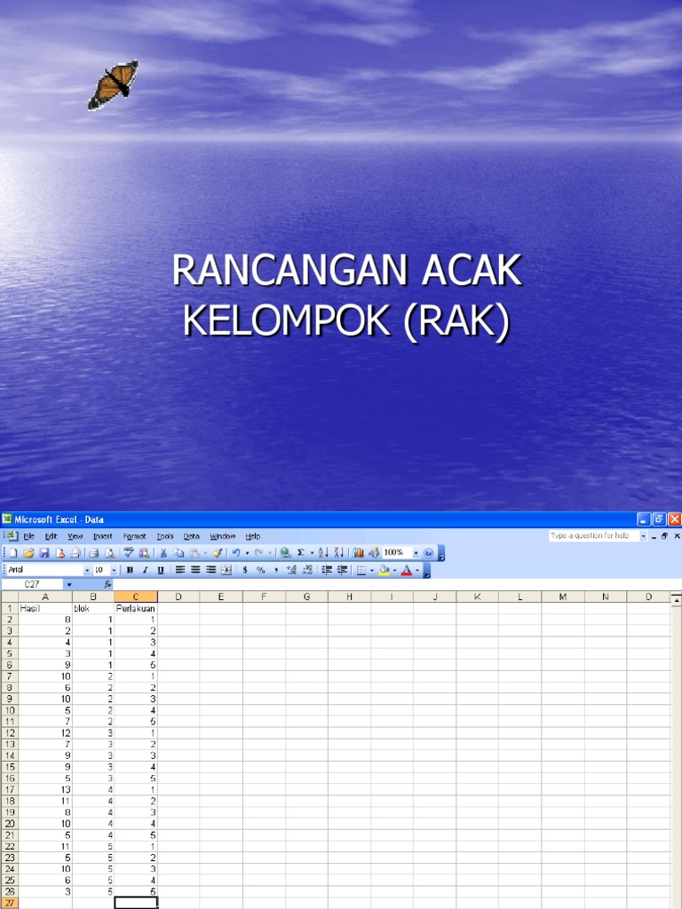 Rancangan Acak Kelompok | PDF