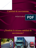 Cantidad de Movimiento