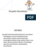 Penyakit Divertikular