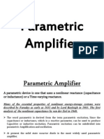 Parametric Amplifier