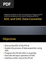 PIC18 ADC and DAC Data Converter