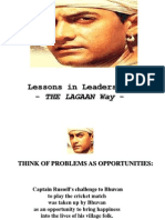 Lessons in Leadership - The Lagaan Way