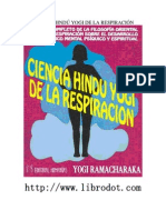 Ciencia Hindu Yogi de La Respiracion