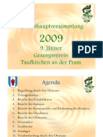 GV Präsentation 2009