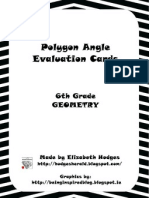 Polygon Angle Evaluation Zebra Cards