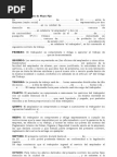 Contrato de Trabajo Para Extranjeros